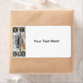 1860サウスカロライナ10ドル紙幣 ラベル (インサイチュ)