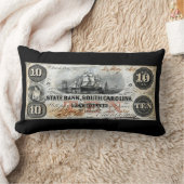 1860サウスカロライナ10ドル紙幣 ランバークッション (ブランケット)