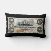 1860サウスカロライナ10ドル紙幣 ランバークッション (裏面)