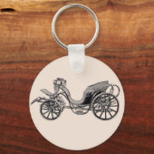 1860スケルトン – ブートビクトリア2馬 キーホルダー (正面)