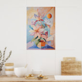 1860夢のような流れ ポスター (キッチン)