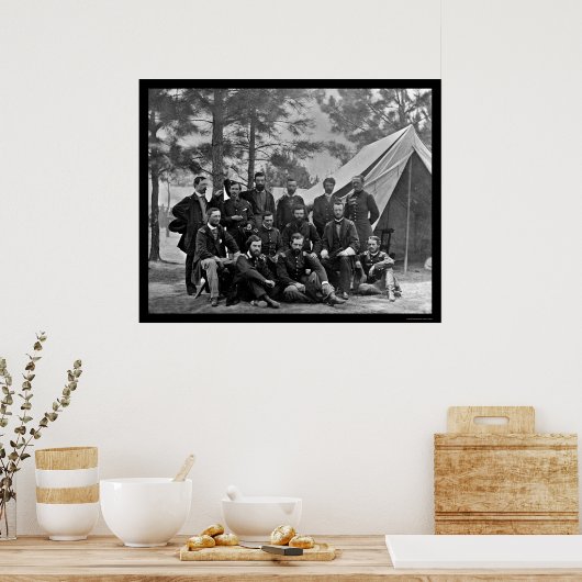 1860年のウェストポイントクラス ポスター (キッチン)