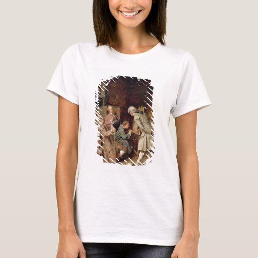 1860年の美術愛好家、画家 Tシャツ (正面)