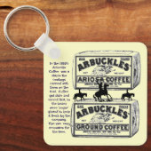 「1860年代のアラバックルのコーヒー」 キーホルダー (正面)