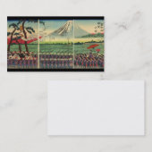 1860年代の名刺頃富士山 名刺 (正面/裏面)