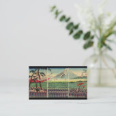 1860年代の名刺頃富士山 名刺 (スタンド正面)