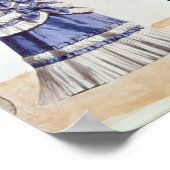 1860年代の女性のためのファッションデザイン ポスター (角)