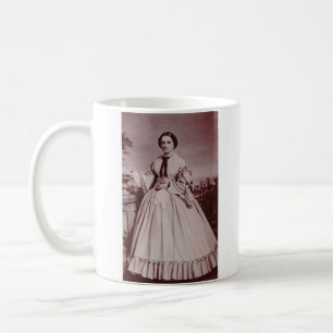 1860年代の女性コーヒーマグ コーヒーマグカップ