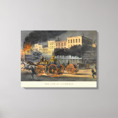 1860年代リトグラフヴィンテージの生活 キャンバスプリント