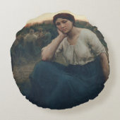 1860年均等になること ラウンドクッション (裏面)