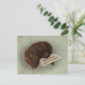 1860年頃: ビクトリアンなクリスマスカード シーズンポストカード (スタンド正面)