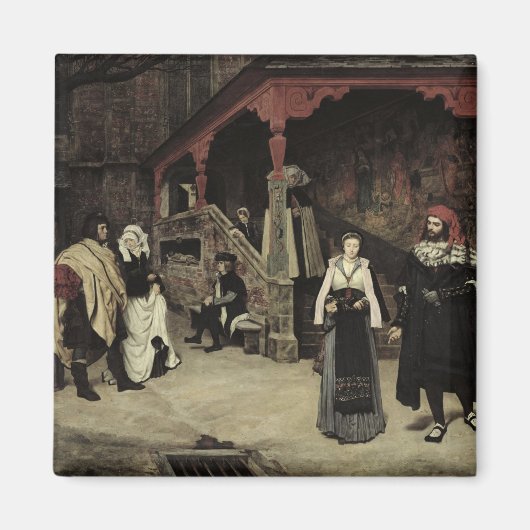 1860年、ファウストとマルグエライトの会合 マグネット (正面)