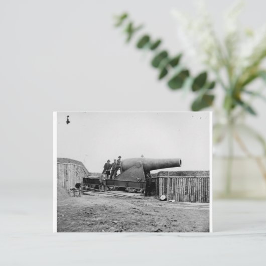 〒1860-1865バージニア州アレクサンドリア市南北戦争 ポストカード (スタンド正面)