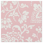 1860sフローラ、ピンク ファブリック (クローズアップ)