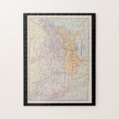 1861年の一般的なウィンフィールド・スコットのアナコンダ計画 ジグソーパズル (縦)