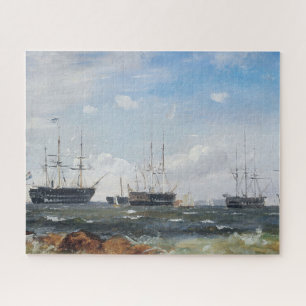 1861年の戦艦 ジグソーパズル