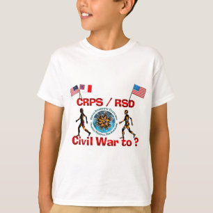 1861年へのか。 CRPS RSDCivil戦争の旗 Tシャツ