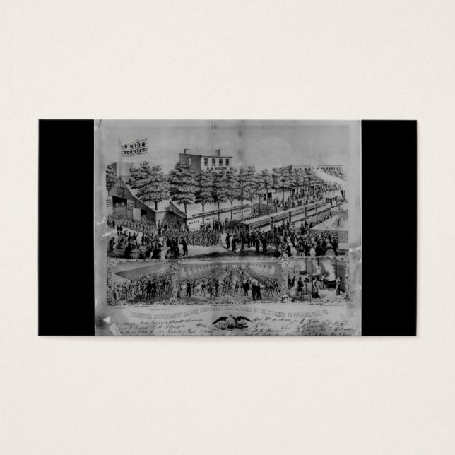 1861年頃のボランティア喫茶店 (正面)