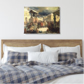 1861年11月の共和国の光速船 キャンバスプリント (インサイチュ (寝室))