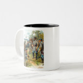 1861年17月走威厳がある17日ストーンウォール・ジャクソン ツートーンマグカップ (正面左)