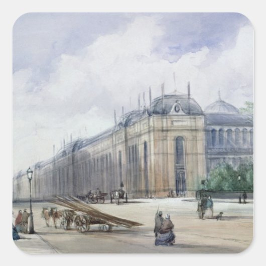1862年の展覧会の南東の側面 スクエアシール (正面)