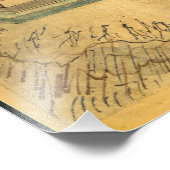 1862年内戦の地図リヨンアレクサンドリア砦 フォトプリント            (角)
