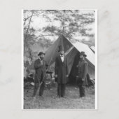 1862年頃の南北戦争の写真 ポストカード (正面)