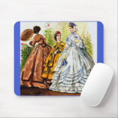 1863ジャーナルデジュネスペルソンファッションプレート マウスパッド (マウス)