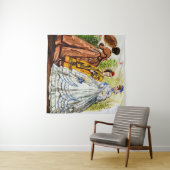 1863ジャーナルデジュネペルソネスファッションプリント タペストリー (インサイチュ(横))