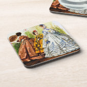 1863ジャーナルデジュネペルソネスファッションプレート コースター (左側)