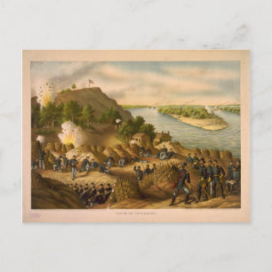 1863年のビックスバーグの南北戦争包囲 ポストカード