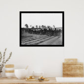 1863年の機関車隊 ポスター (キッチン)