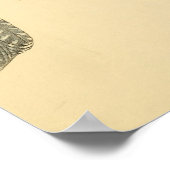 1863年の英国鳥の歴史BELTED-KINGFISHER ポスター (角)