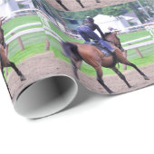 1863年以来のSaratogaのトレーニング ラッピングペーパー (ロールコーナー)