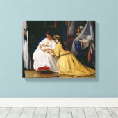 1863生まれ年1月23日 キャンバスプリント (インサイチュ (ウッドフロア))