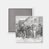 1864年のツェルマットのクラブ室「アセント」より マグネット (正面/裏面)