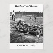 1864年の冷港戦 ポストカード (正面)