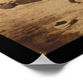 1864年ブランデー駅近くの救急車ドリル ポスター (角)