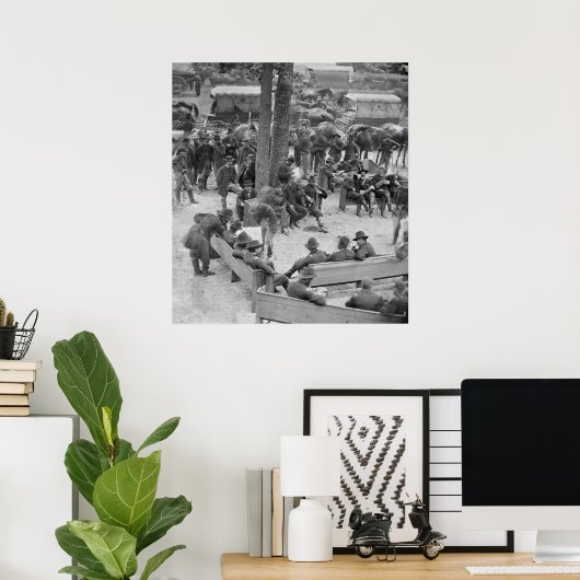 1864年(1864年)南北戦争会議 ポスター (ホームオフィス)