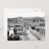 1864鉄道デポアトランタポストカード ポストカード (正面/裏面)
