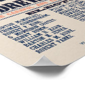 1864 Unionパーティーキャンペーンポスター – リンカーン ポスター (角)