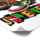 1865おもしろい年6月の黒史に踏み込む ポスター (角)