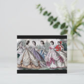 1865ファッション ポストカード (スタンド正面)