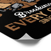 1865人の男が出る全チェーンを破る12番目の拳 ポスター (角)