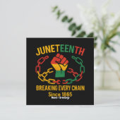 1865年から鎖を断ち切ってきた - ジューン ティーン解放 招待状 (スタンド正面)