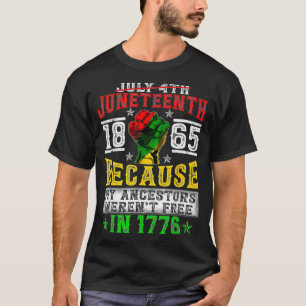 1865年から12番目のフリーッシュのメラニン祖先ブラ Tシャツ