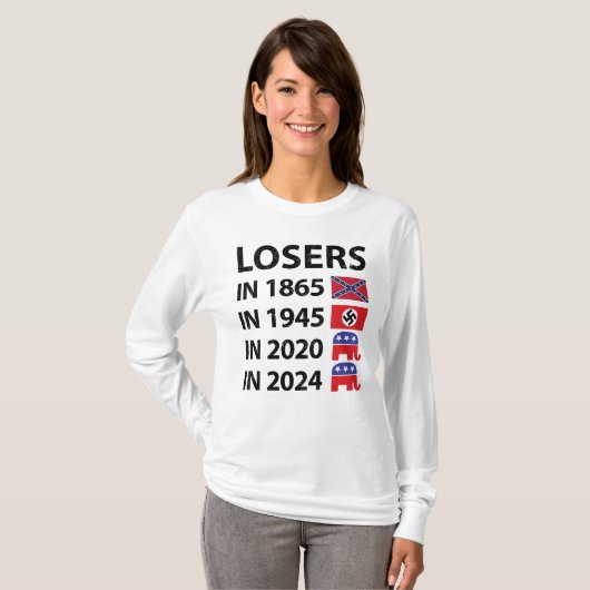 1865年に値下がり、1945年に値下がり、2020年に値下がり Tシャツ (正面フル)