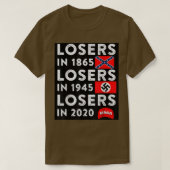 1865年に値下げ、1945年に値下げ、2020年に値下げ Tシャツ (デザイン正面)