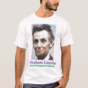 1865年のエイブラハム・リンカーン大統領のTシャツ Tシャツ
