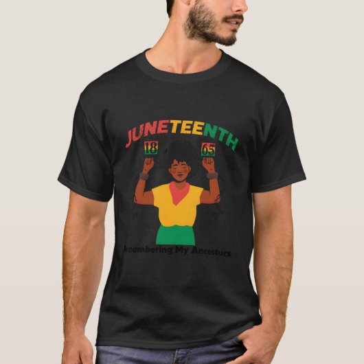 1865年の歴史を語る Tシャツ (正面)